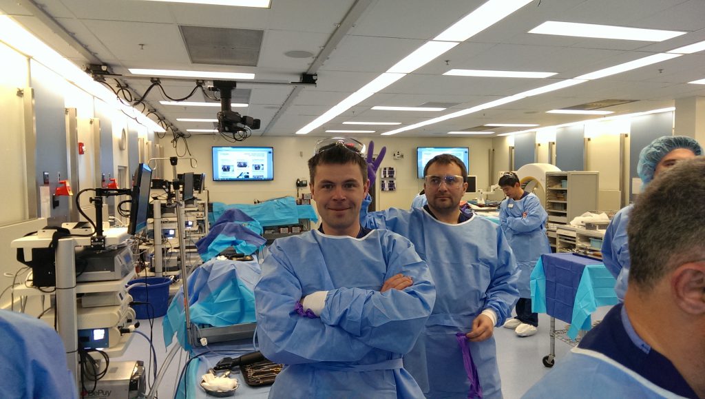 Артроскопии тазобедренного сустава, Декабрь 2014, Бостон, США.
